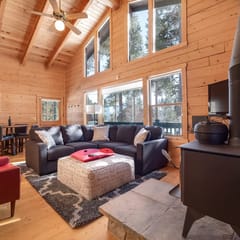 Forest Cabin with a Hot Tub, Near Breckenridge Trails